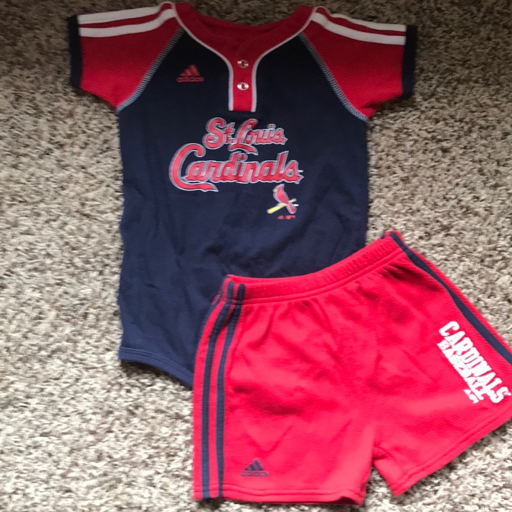 Addias Toddlers St Louis Cardinals Gear 24 mths